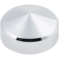 Cache-vis laiton chromé 8 mm - 20 pièces