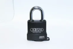 Cadenas à clé Abus 83WP/63 en acier Ø de l'anse 11,5 mm l.65 x H.112 mm