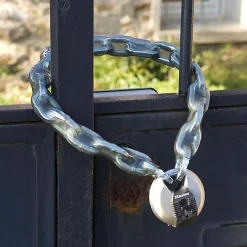 Cadenas à clé Master Lock Excell M40EURD disque en acier inoxydable Ø70 mm hauteur de l'anse 16 mm
