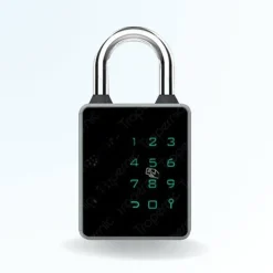 Cadenas à code et badge connecté locky pad - code, badge, bluetooth, et clé de secours