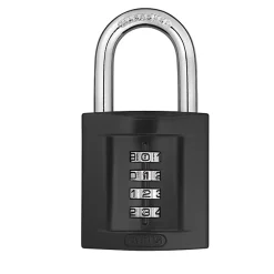 Cadenas à combinaison 50 mm noir Abus