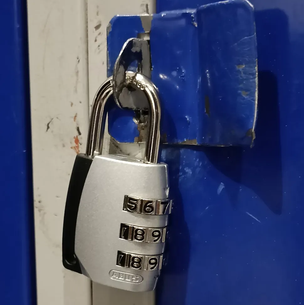 Cadenas à combinaison alliage de zinc et acier Abus ⌀5mm