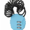 Cadenas à combinaison Nomad Rond, 3 chiffres, intérieur, cable acier, 30mm - THIRARD