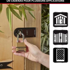 Cadenas Haute Sécurité Combinaison Zinc Anse XL Extérieur M175EURDLH