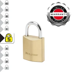 Cadenas laiton acier cémenté 30mm Master Lock
