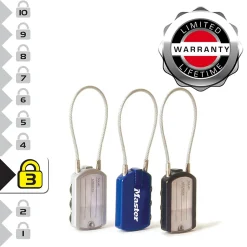 Cadenas porte adresse à combinaison prog. Masterlock