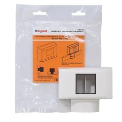 Cadre 1 poste Mosaic pour moulures et plinthes DLPlus Legrand
