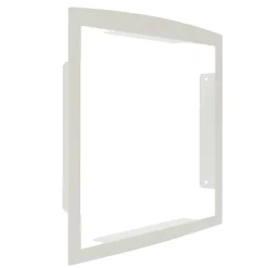 Cadre d'encastrement Blanc neige brillant RAL 9016