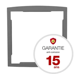 Cadre d'encastrement Gris perle 7037M