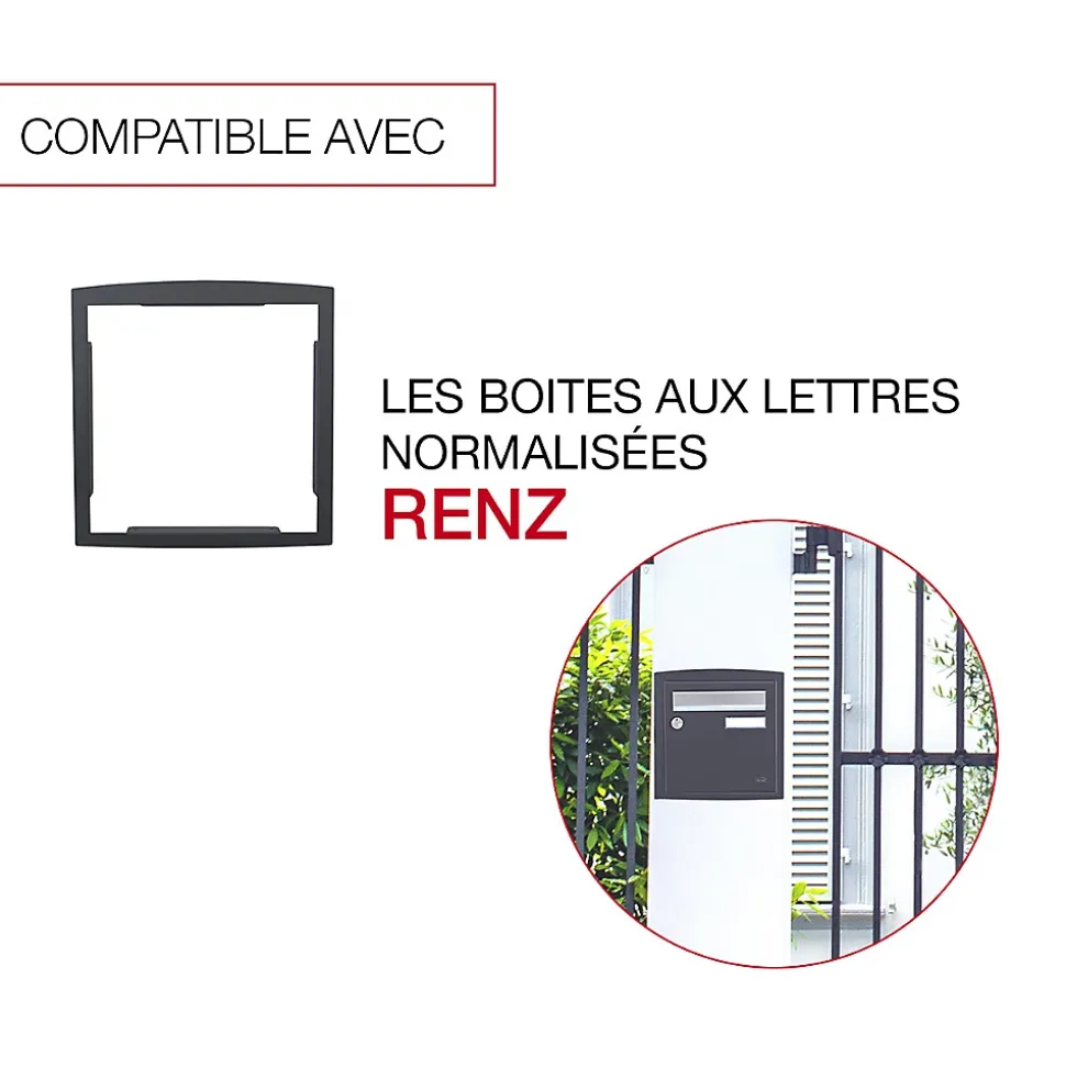 Cadre d'encastrement Gris anthracite 7016M