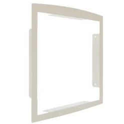 Cadre d'encastrement Ton Pierre aspect sablé RAL 1013 S