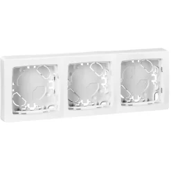 Cadre saillie triple Legrand Otéo composable
