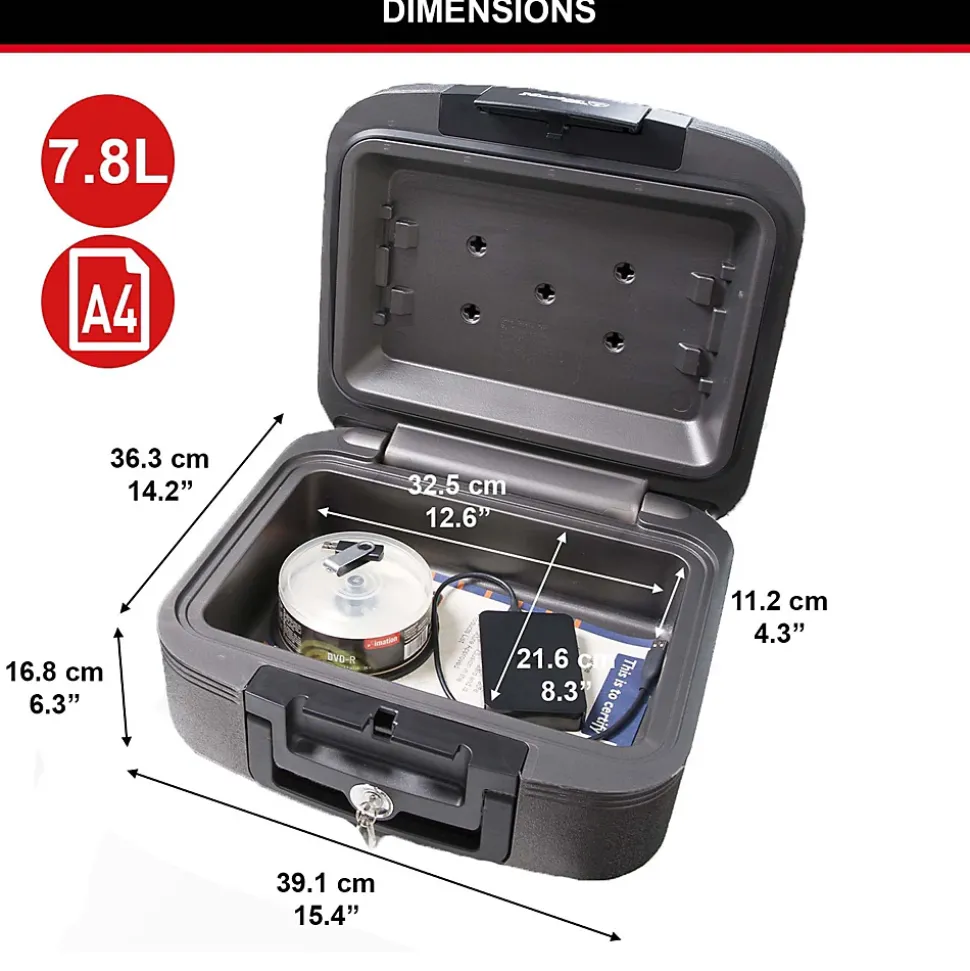Caisson de sécurité Master Lock - Petit format 7.8L