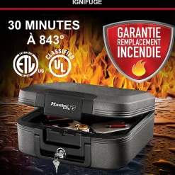 Caisson de sécurité Master Lock - Petit format 7.8L