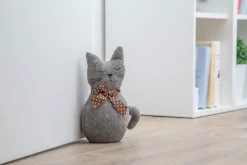 Cale porte chat Rei tissu ⌀10,5x H.25,5 cm