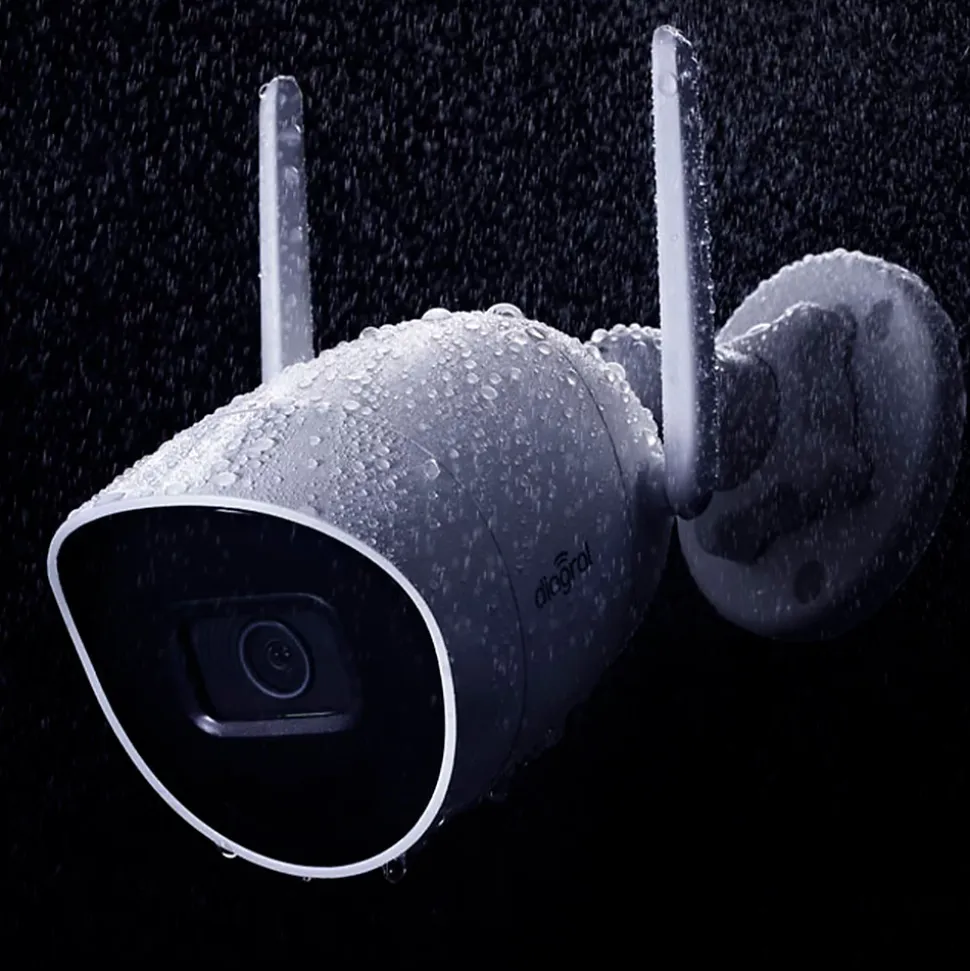 Caméra de surveillance connectée extérieur Diagral