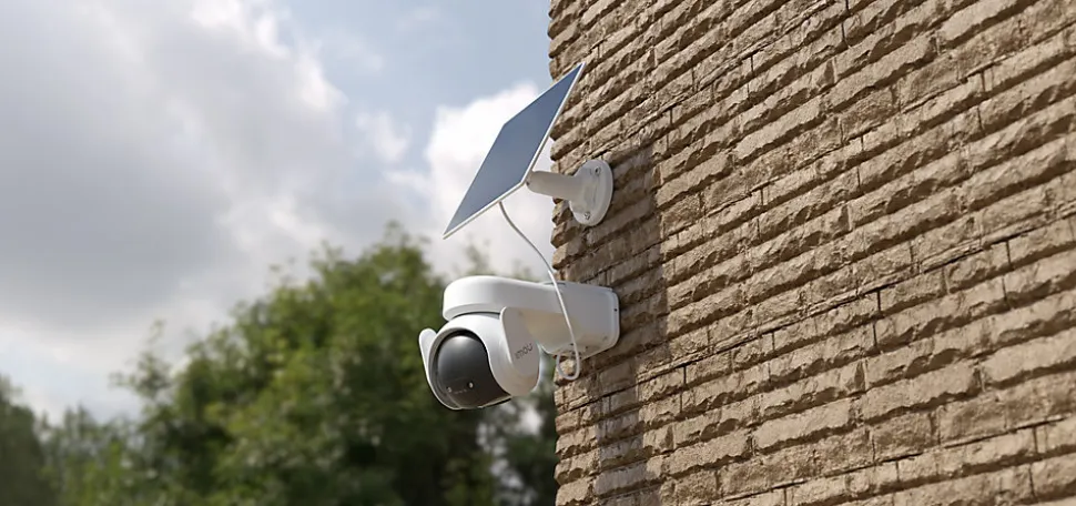 Caméra de surveillance extérieur 4G/WiFi sur batterie Imou blanc