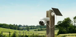 Caméra de surveillance extérieur 4G/WiFi sur batterie Imou blanc