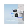 Caméra de surveillance Ezviz exterieure motorisee double optique H90 2K