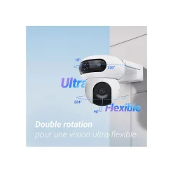 Caméra de surveillance Ezviz exterieure motorisee double optique H90 2K