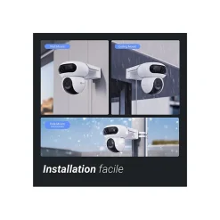 Caméra de surveillance Ezviz exterieure motorisee double optique H90 2K