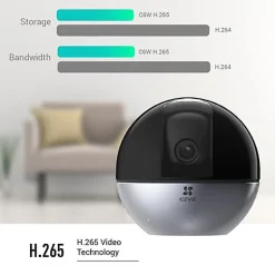Caméra de surveillance intérieure rotative Ezviz C6W