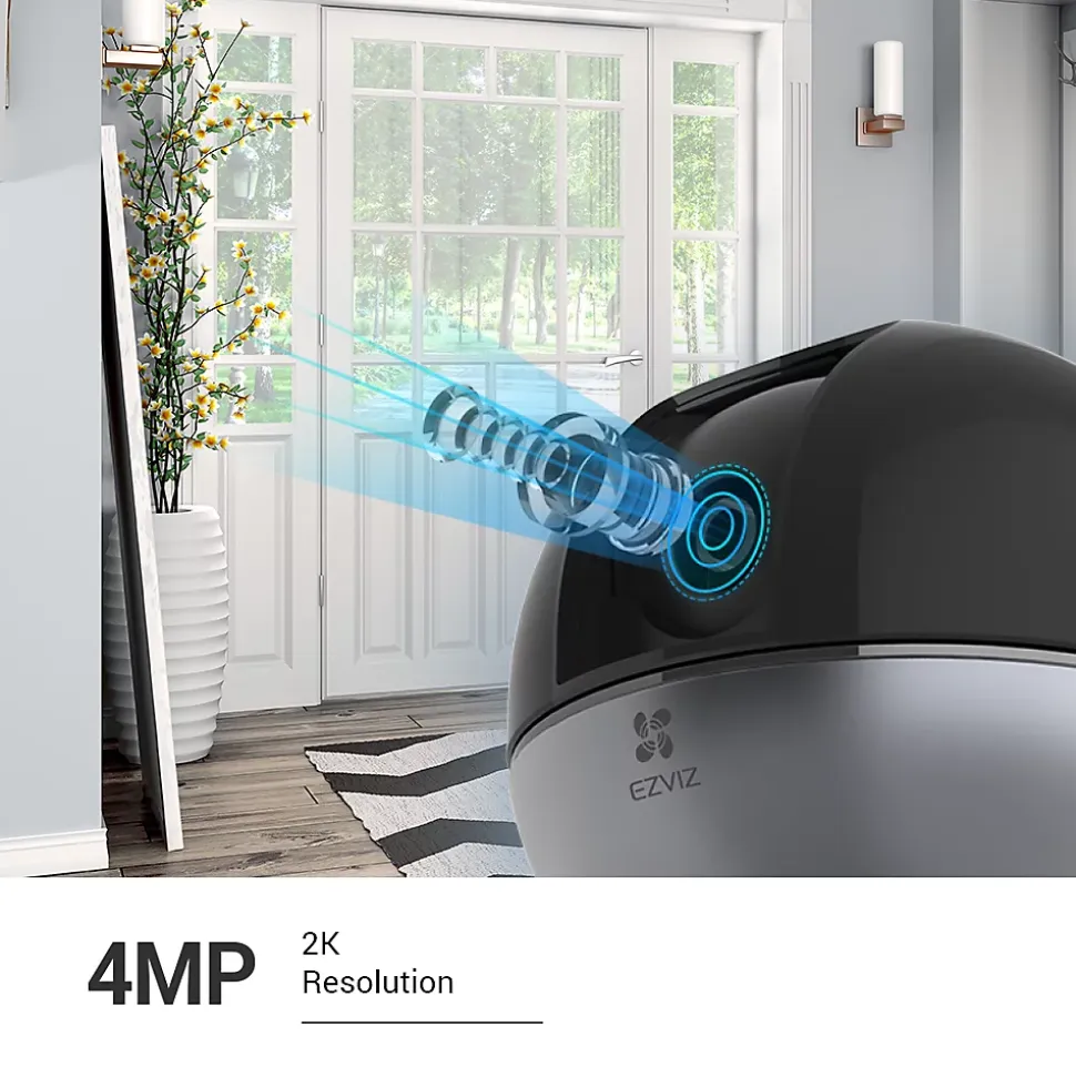 Caméra de surveillance intérieure rotative Ezviz C6W