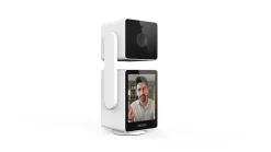Caméra de surveillance intérieure connectée motorisée avec écran Dio Connected Home