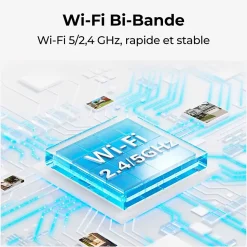 Caméra de surveillance Reolink Sonnette exterieur connectee D340W Noir