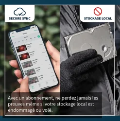 Caméra de vidéosurveillance sans fil Arlo Essential Spotlight 1080p blanche, lot de 3