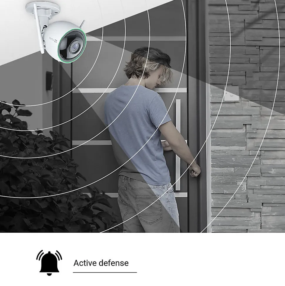 Caméra de vidéosurveillance extérieure Ezviz C3N