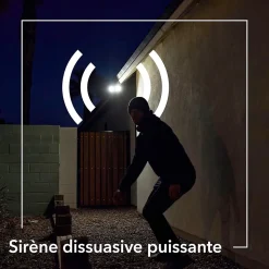 Caméra de vidéosurveillance sans fil Arlo Floodlight Pro3 2K blanche