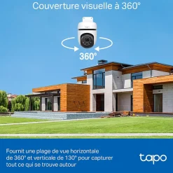 Caméra de vidéosurveillance extérieure TP-Link Tapo TC41blanc