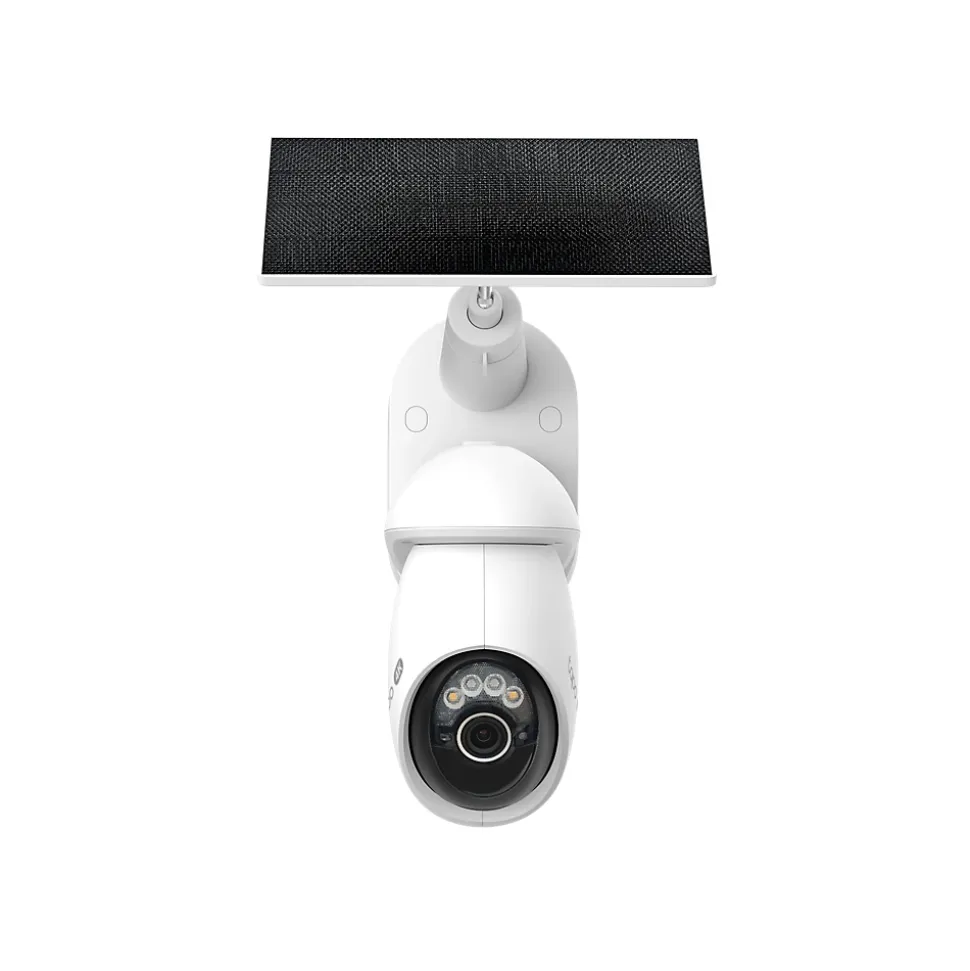 Caméra de vidéosurveillance extérieure avec panneau solaire TP-Link TC92 blanc
