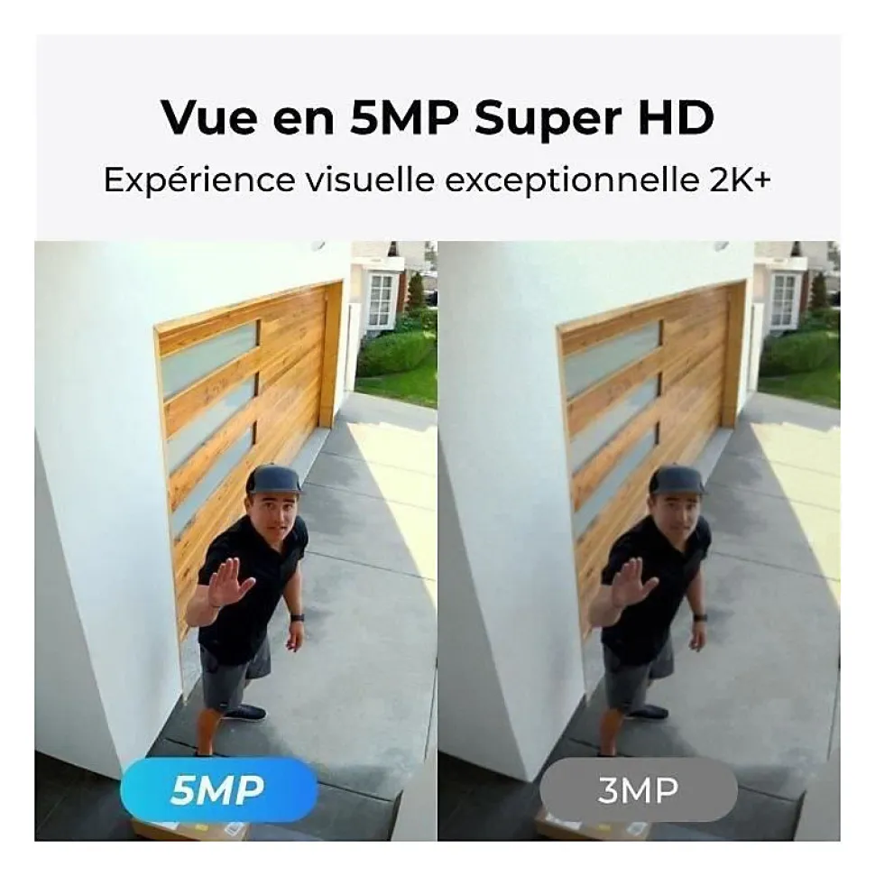 Caméra extérieure - REOLINK - W320 - Blanc