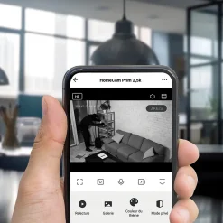Caméra IP intérieure motorisée HomeCam Prim 2,5 K - Avidsen - 127158