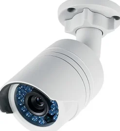 Caméra ip tube métal ultrahd 4k (8mp / 3840x2160) poe