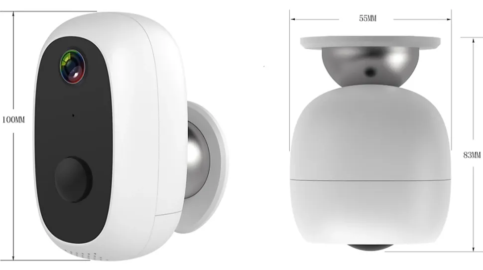 Caméra Wifi MoovE + détecteur mouvement vision nuit - Voltman