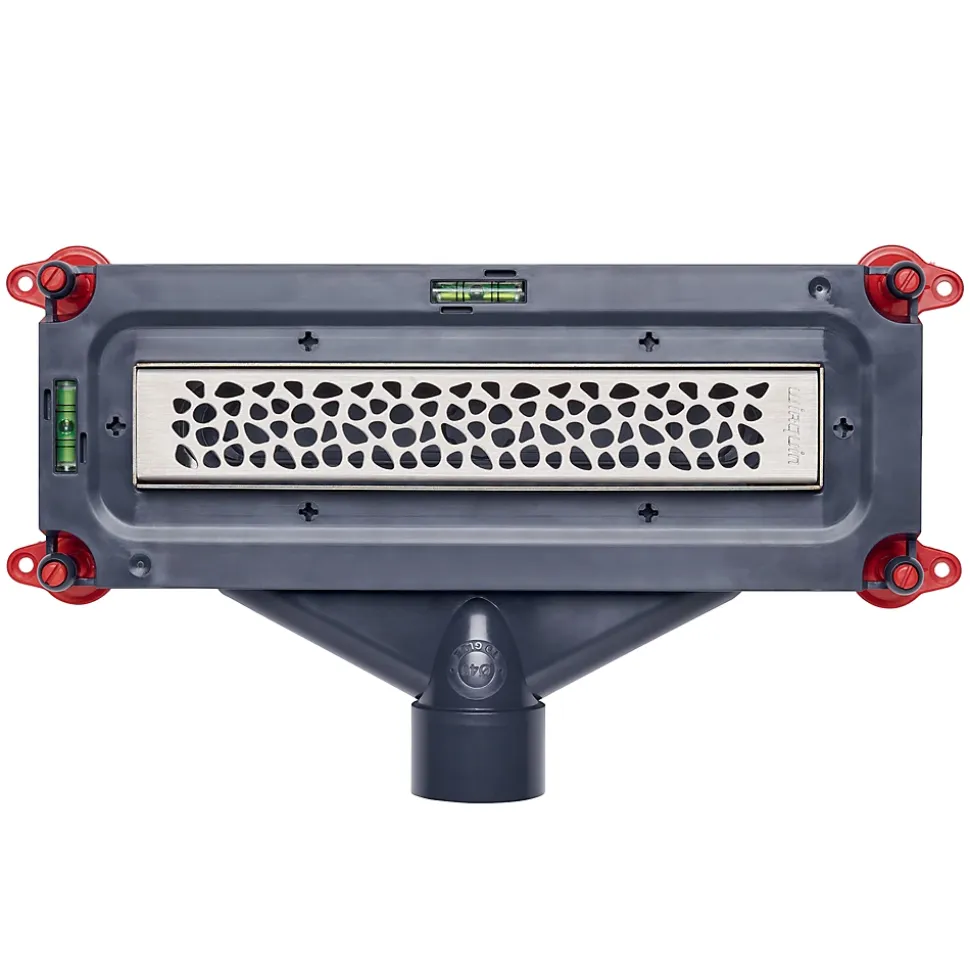 Caniveau de douche extraplat Wirquin So Line L.220 D40 - 288 mm