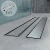Caniveau de douche Italienne 2en1 CELO L.80 cm à encastrer réversible à carreler ou inox - SANIVERRE