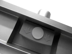 Caniveau de douche italienne réglable acier inoxydable avec Siphon et filtre - 100cm