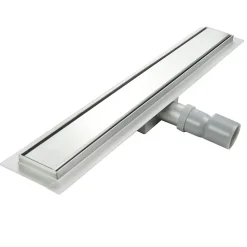 Caniveau de douche Italienne DALA inox L.90 cm anti-odeurs + filtre, drainage performant -SANIVERRE