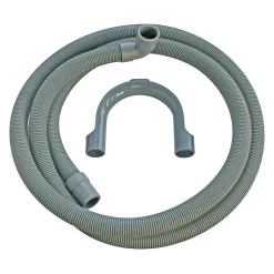 Canne de vidange pour machine à laver 2m avec sortie horizontale Somatherm