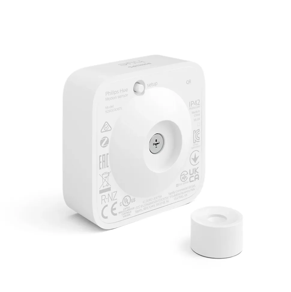 Capteur de mouvement Philips Hue IP42 H. 17,4 x L. 5,5 x l. 7,2 cm blanc