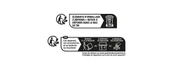 Carillon enfichable et bouton sans fil Blyss Soft Touch 36 mélodies
