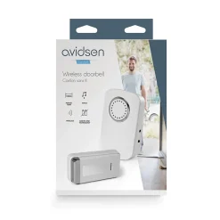Carillon Sans Fil Enfichable Sans Fil Sans Pile - Avidsen
