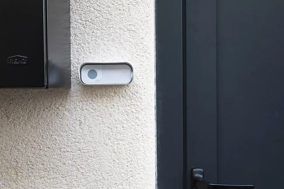 Carillon sans fil mobile avec halo lumineux 150m