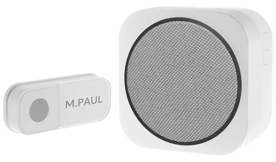 Carillon sans fil mobile avec halo lumineux 150m