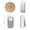 Carillon USB sans fil sans pile Bamboo - Avidsen - 102502
