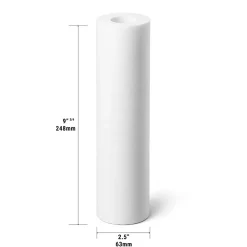 Cartouche anti-sédiments 9' 3/4 filtre à eau sous évier - 1 µm